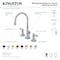 Kingston Brass KS2985BAL Heirloom Widespread Bathroom Faucet W/ Brass Pop-Up, Bronze KS2985BAL - alternate 6